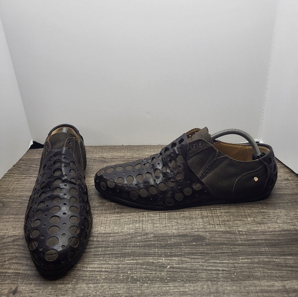 Cesare Paciotti Italy Luxury Leather Shoes Men's Sz 10 US 9UK - Picture 1 of 10